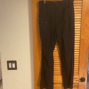 Eddie Bauer Black Men's Lightweight Stretch Cargo Hiking Pants